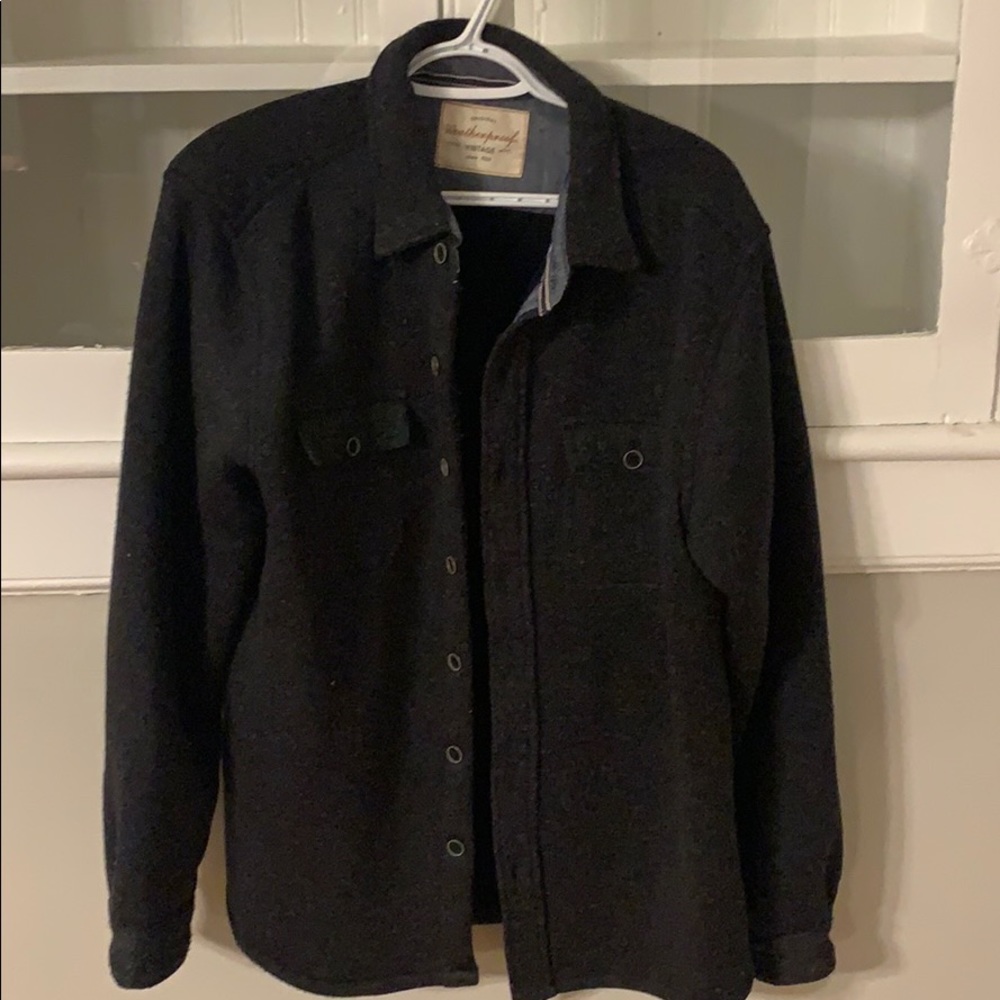 Weatherproof Black Fleece Jacket